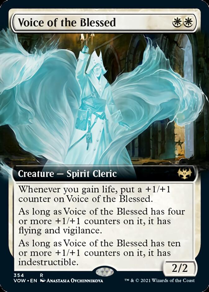 Voice of the Blessed (Extended Art) [Innistrad: Crimson Vow] | Gear Gaming Fayetteville