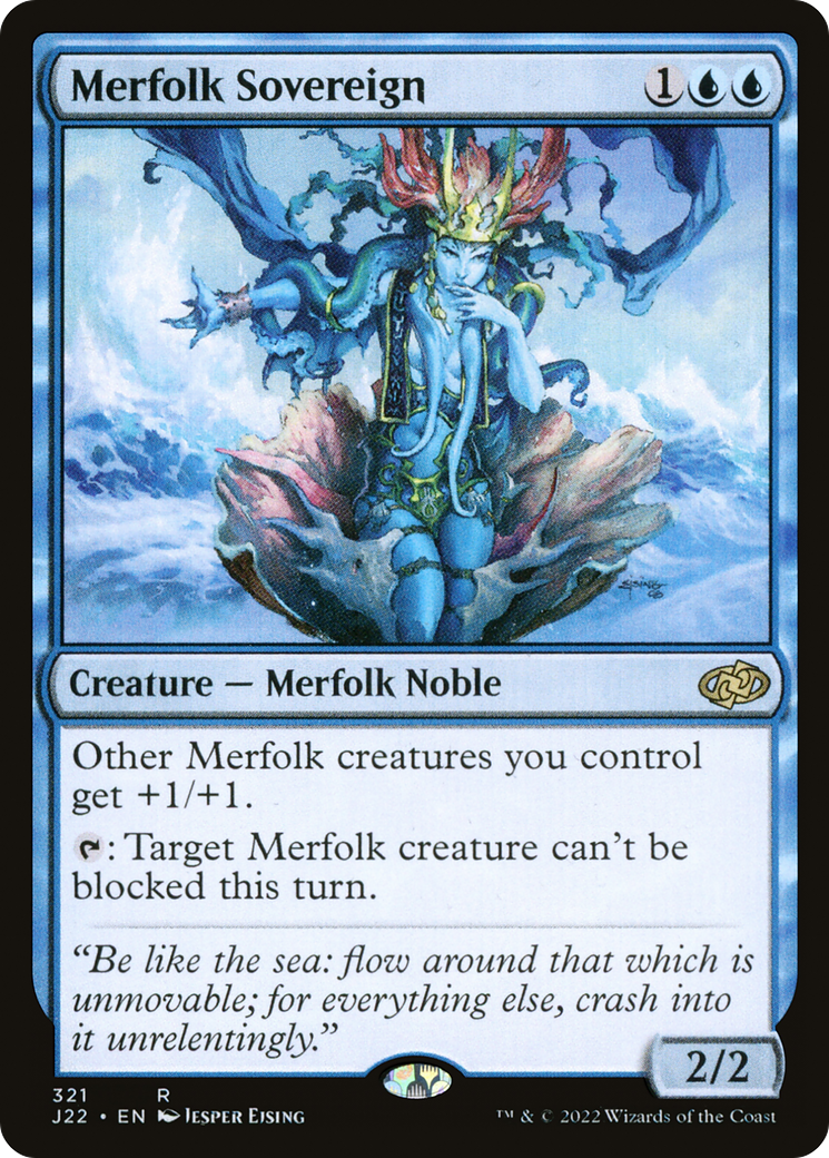 Merfolk Sovereign [Jumpstart 2022] | Gear Gaming Fayetteville