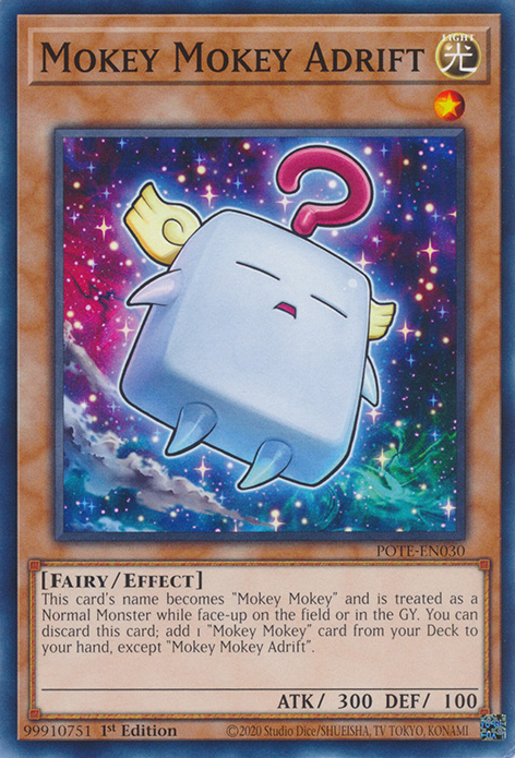 Mokey Mokey Adrift [POTE-EN030] Common | Gear Gaming Fayetteville