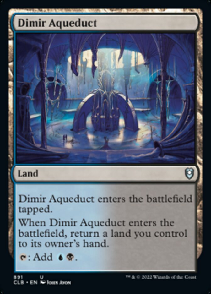 Dimir Aqueduct [Commander Legends: Battle for Baldur's Gate] | Gear Gaming Fayetteville