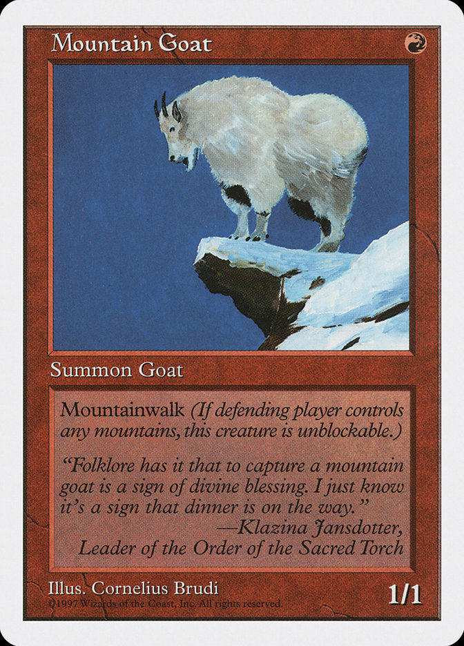 Mountain Goat [Fifth Edition] | Gear Gaming Fayetteville