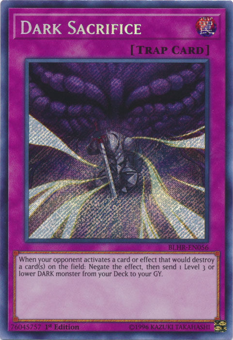 Dark Sacrifice [BLHR-EN056] Secret Rare | Gear Gaming Fayetteville