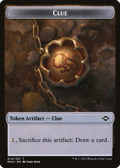 Treasure // Clue Double-Sided Token [Pioneer Challenger Decks 2022] | Gear Gaming Fayetteville