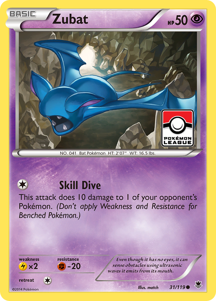 Zubat (31/119) [XY: Phantom Forces] | Gear Gaming Fayetteville