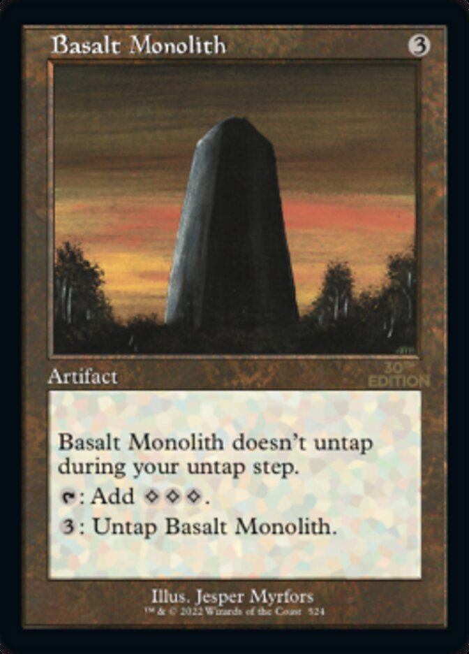 Basalt Monolith (Retro) [30th Anniversary Edition] | Gear Gaming Fayetteville