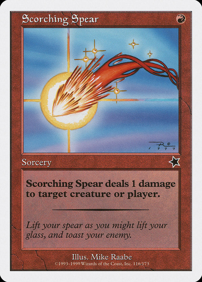 Scorching Spear [Starter 1999] | Gear Gaming Fayetteville