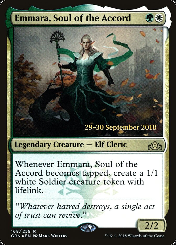 Emmara, Soul of the Accord [Guilds of Ravnica Prerelease Promos] | Gear Gaming Fayetteville