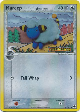 Mareep (54/101) (Delta Species) (Stamped) [EX: Dragon Frontiers] | Gear Gaming Fayetteville