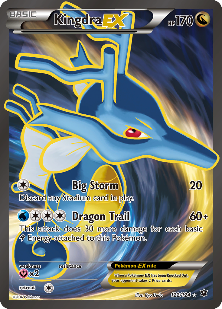 Kingdra EX (122/124) [XY: Fates Collide] | Gear Gaming Fayetteville