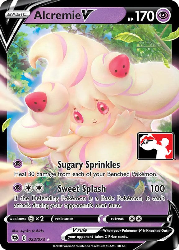 Alcremie V (22/73) [Prize Pack Series One] | Gear Gaming Fayetteville