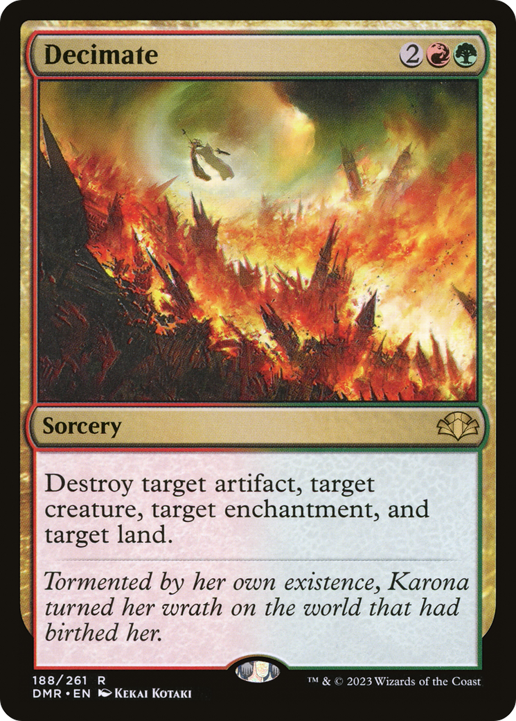Decimate [Dominaria Remastered] | Gear Gaming Fayetteville