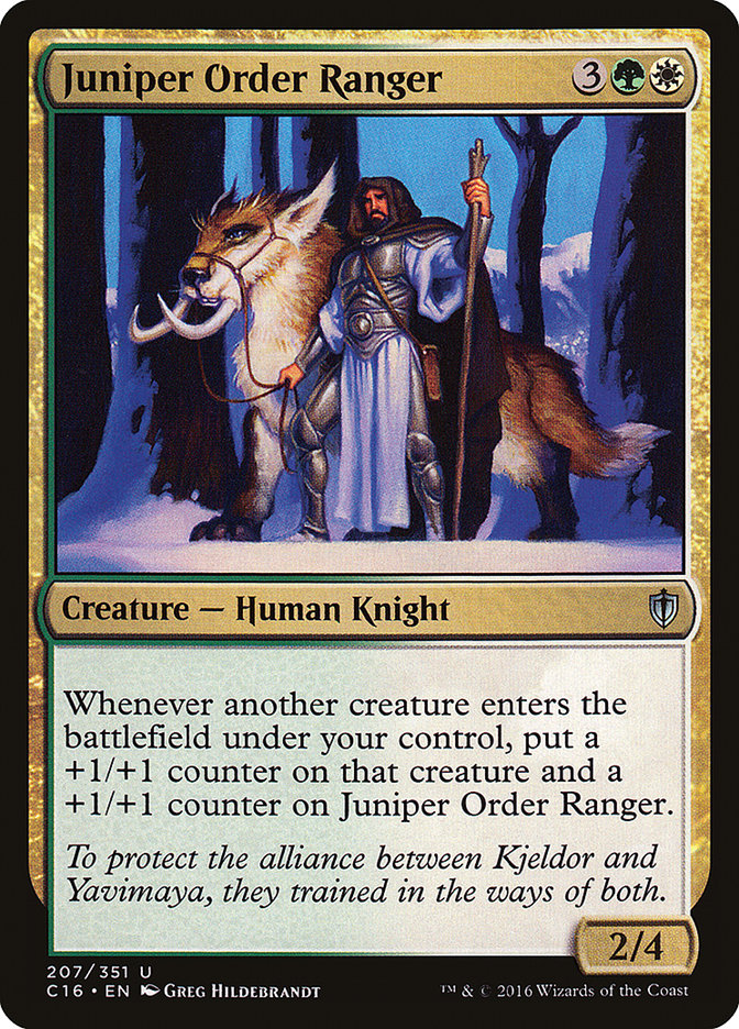 Juniper Order Ranger [Commander 2016] | Gear Gaming Fayetteville