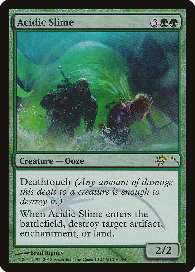 Acidic Slime [Friday Night Magic 2012] | Gear Gaming Fayetteville