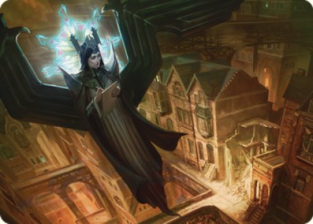 Angelic Sleuth Art Card [Streets of New Capenna Art Series] | Gear Gaming Fayetteville