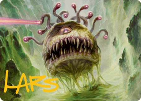 Beholder Art Card (Gold-Stamped Signature) [Dungeons & Dragons: Adventures in the Forgotten Realms Art Series] | Gear Gaming Fayetteville