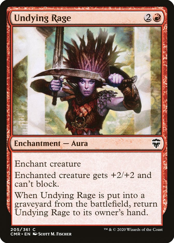 Undying Rage [Commander Legends] | Gear Gaming Fayetteville