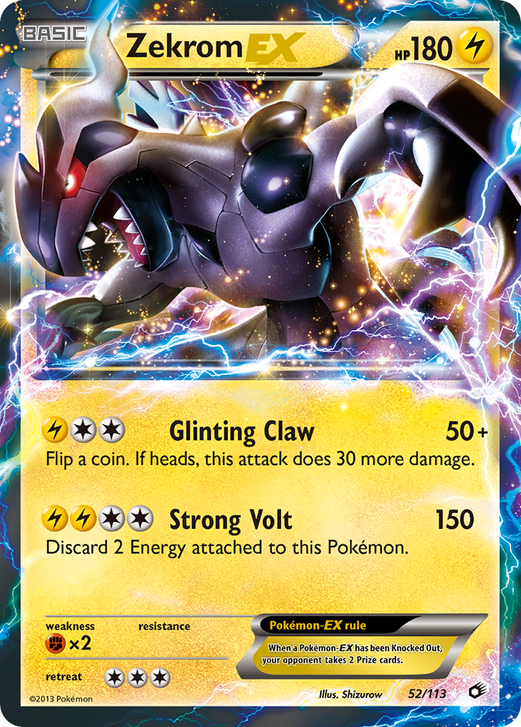 Zekrom EX (52/113) [Black & White: Legendary Treasures] | Gear Gaming Fayetteville