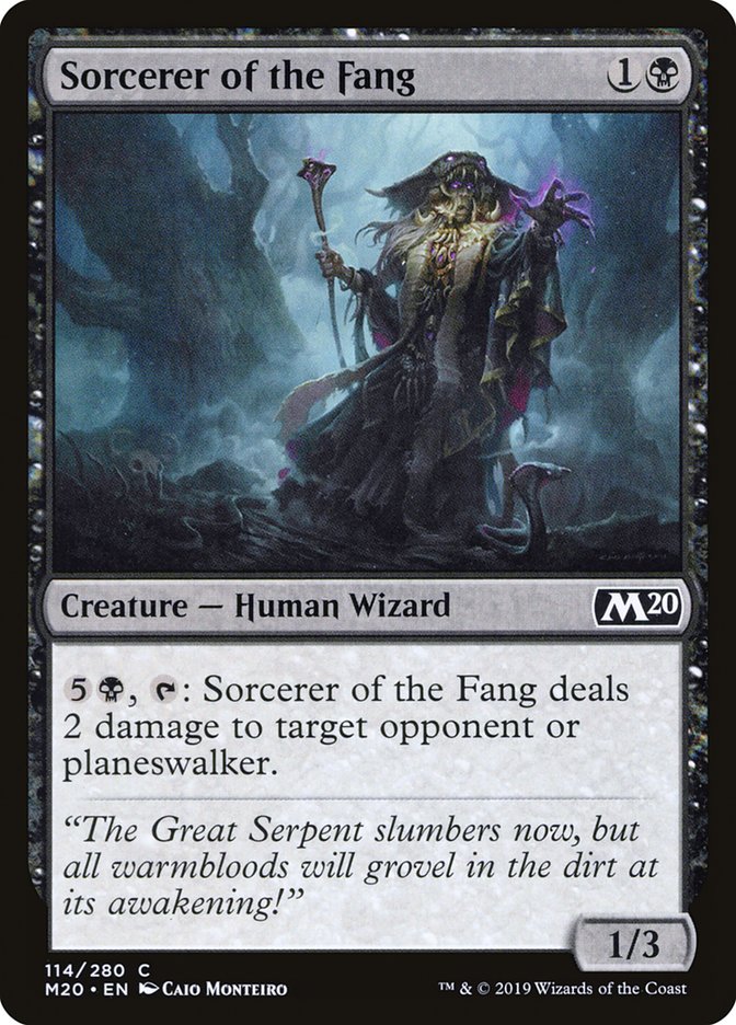 Sorcerer of the Fang [Core Set 2020] | Gear Gaming Fayetteville