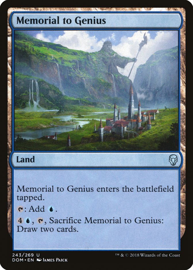 Memorial to Genius [Dominaria] | Gear Gaming Fayetteville