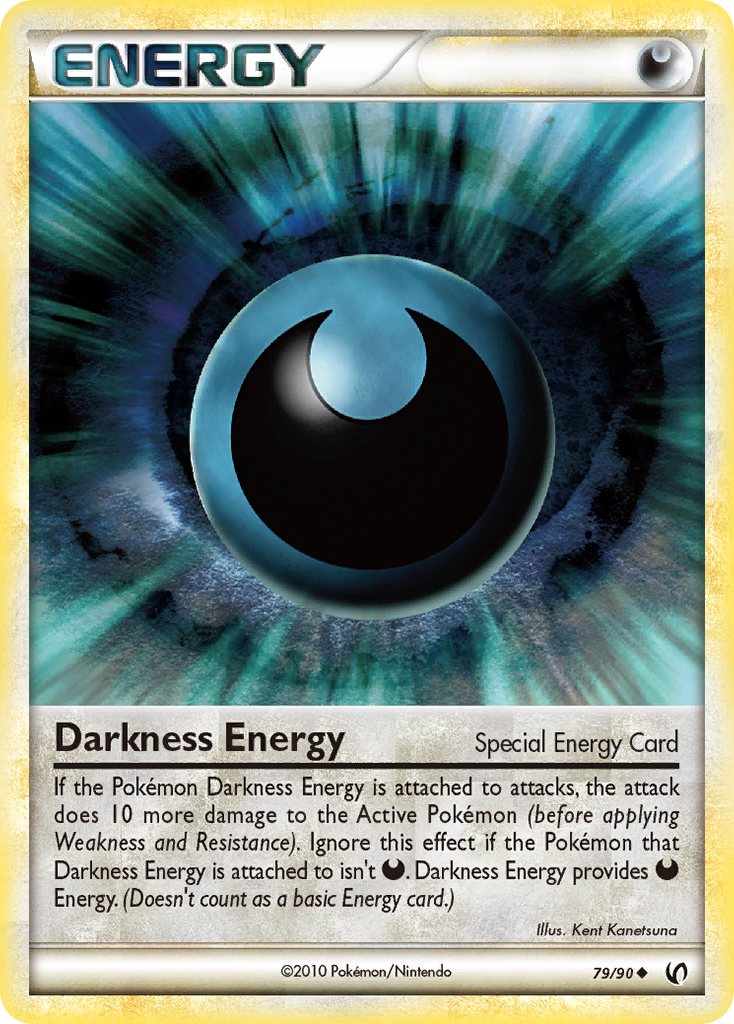 Darkness Energy (79/90) [HeartGold & SoulSilver: Undaunted] | Gear Gaming Fayetteville