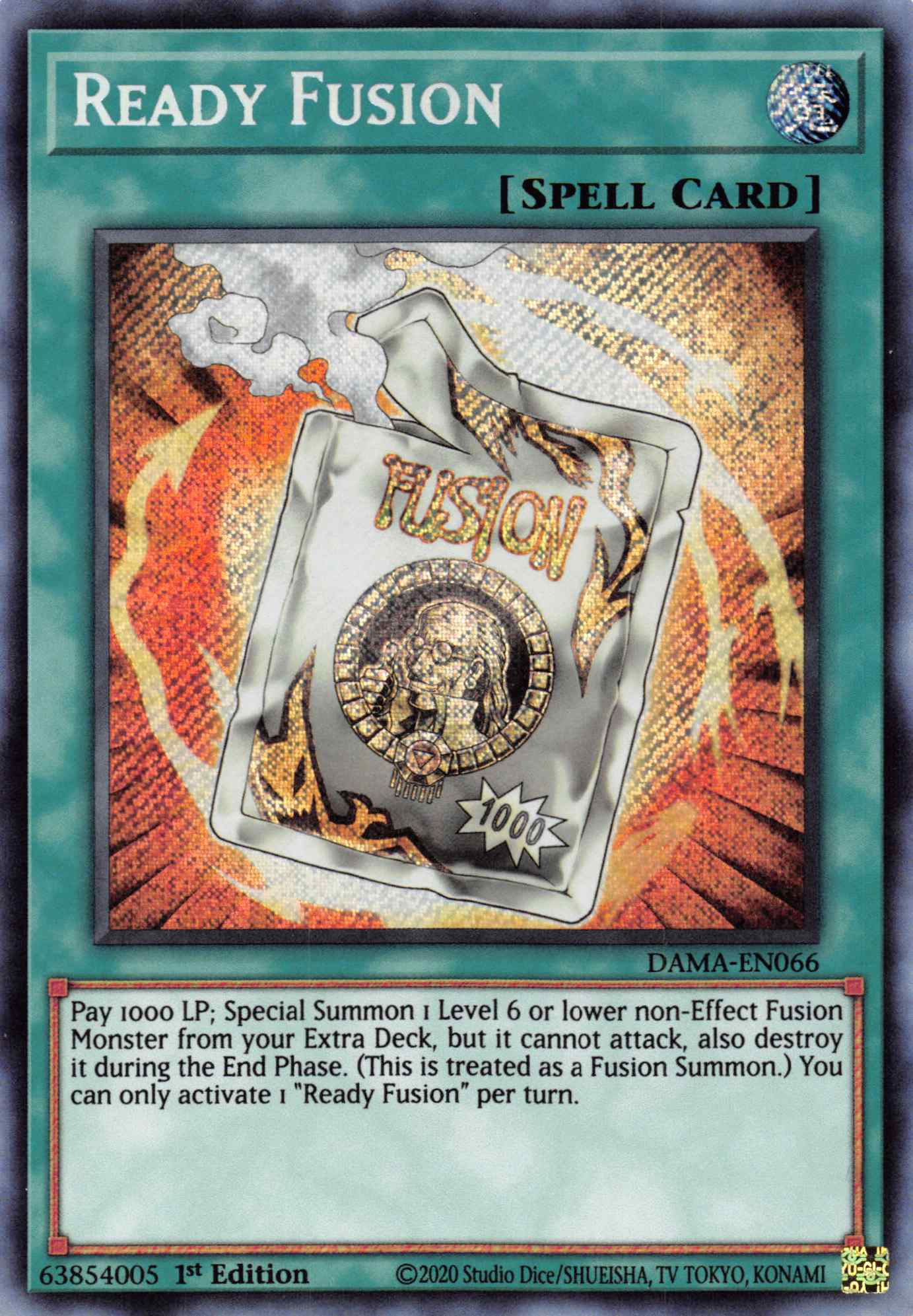 Ready Fusion [DAMA-EN066] Secret Rare | Gear Gaming Fayetteville