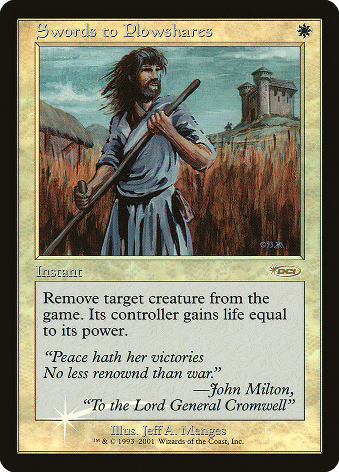 Swords to Plowshares [Friday Night Magic 2001] | Gear Gaming Fayetteville