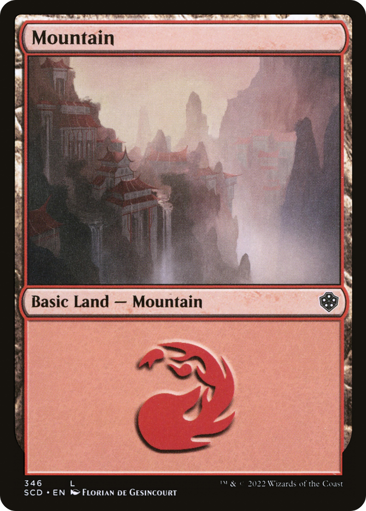 Mountain (346) [Starter Commander Decks] | Gear Gaming Fayetteville