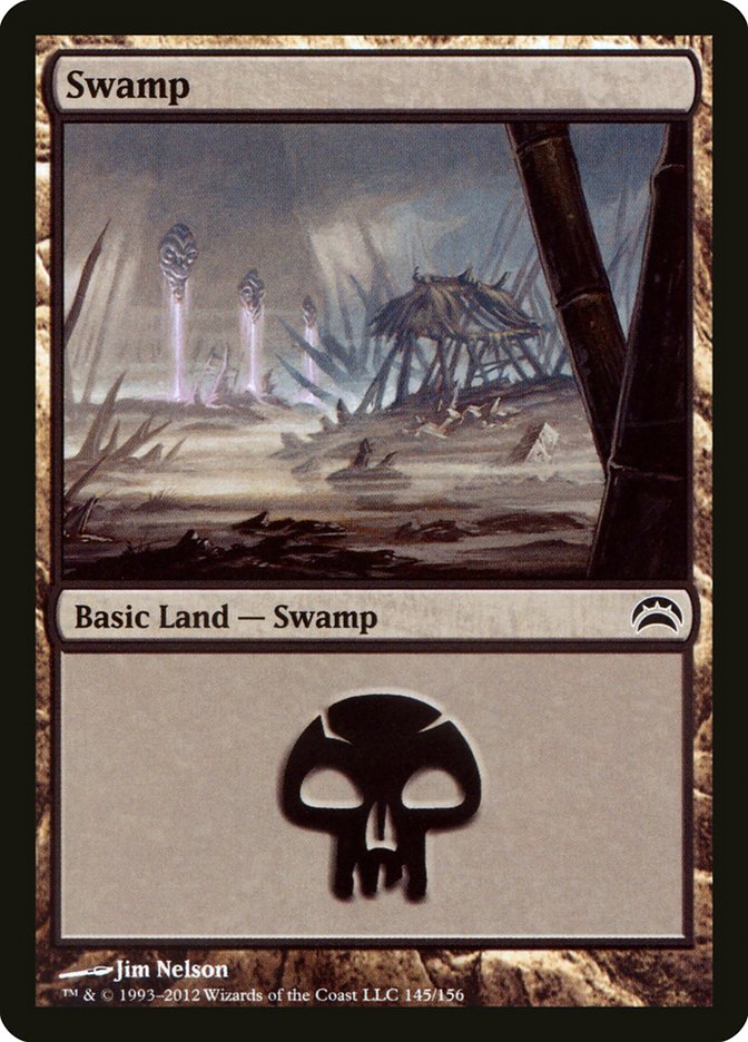 Swamp (145) [Planechase 2012] | Gear Gaming Fayetteville