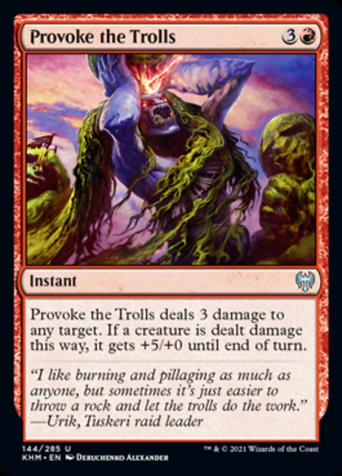 Provoke the Trolls [Kaldheim] | Gear Gaming Fayetteville