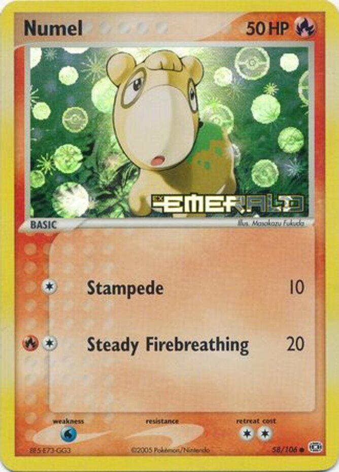 Numel (58/106) (Stamped) [EX: Emerald] | Gear Gaming Fayetteville