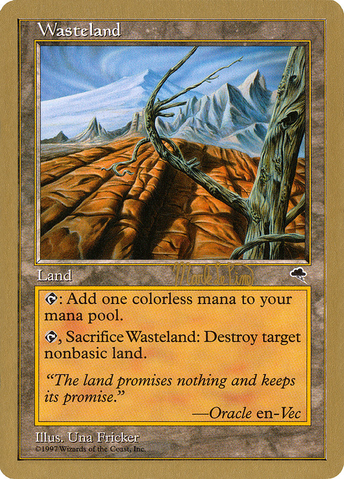 Wasteland (Mark Le Pine) [World Championship Decks 1999] | Gear Gaming Fayetteville