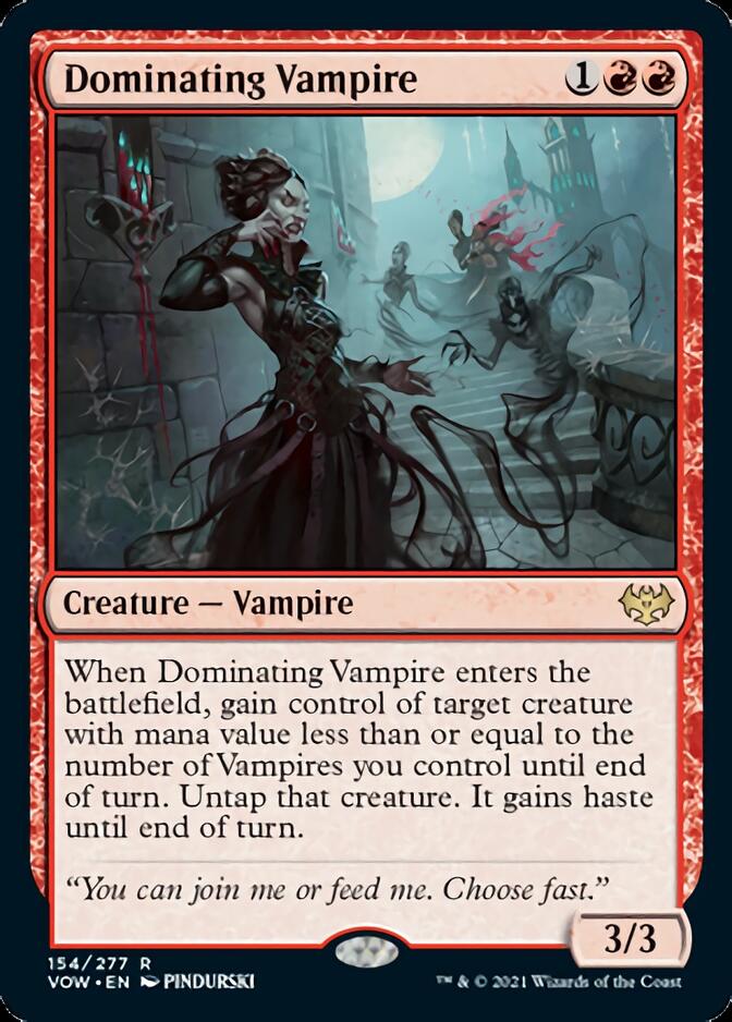 Dominating Vampire [Innistrad: Crimson Vow] | Gear Gaming Fayetteville