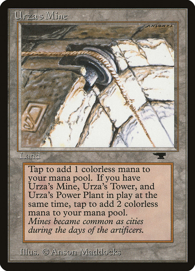 Urza's Mine (Pulley Embedded in Stone) [Antiquities] | Gear Gaming Fayetteville