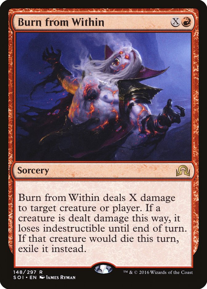 Burn from Within [Shadows over Innistrad] | Gear Gaming Fayetteville