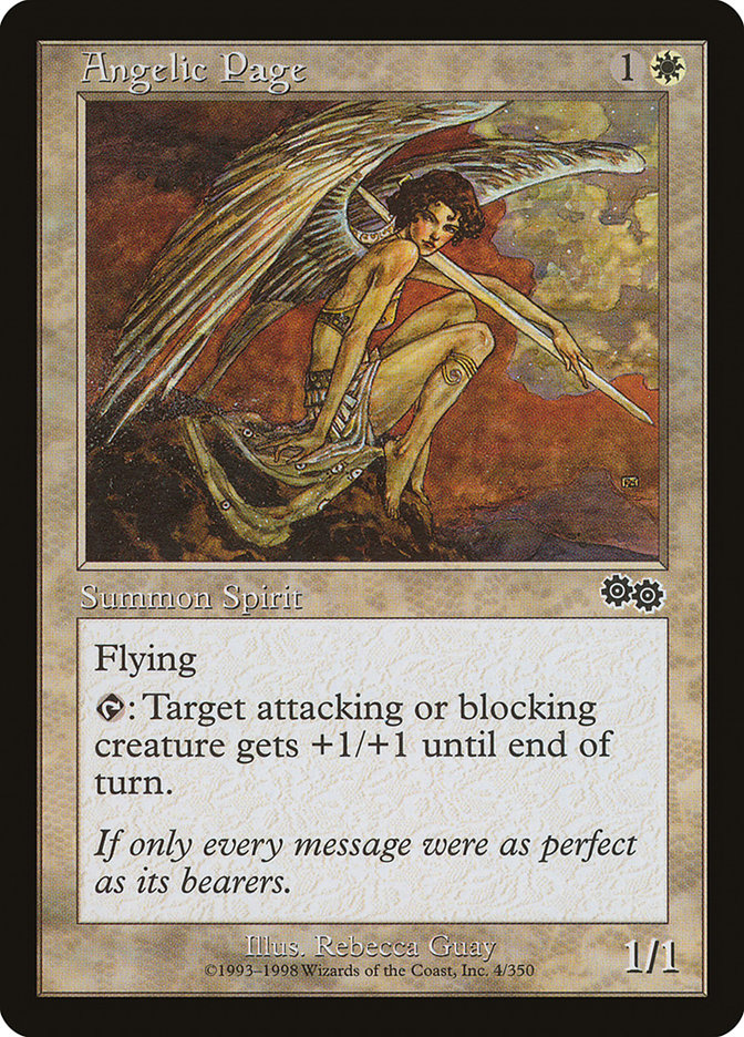 Angelic Page [Urza's Saga] | Gear Gaming Fayetteville