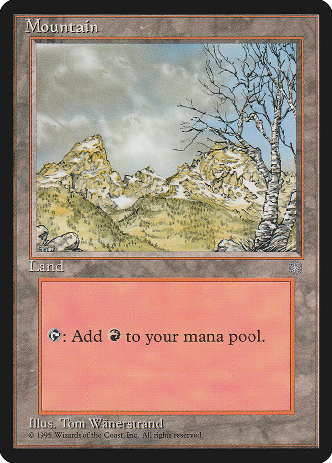 Mountain (Signature on Left) [Ice Age] | Gear Gaming Fayetteville
