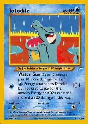 Totodile (85/105) [Neo Destiny Unlimited] | Gear Gaming Fayetteville