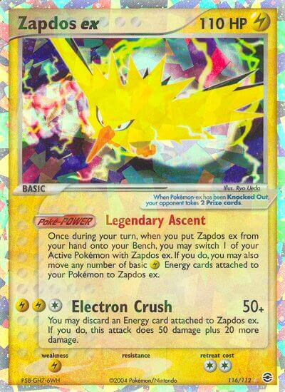 Zapdos ex (116/112) [EX: FireRed & LeafGreen] | Gear Gaming Fayetteville