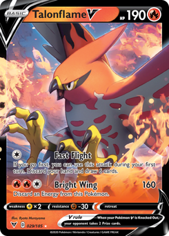 Talonflame V (029/185) [Sword & Shield: Vivid Voltage] | Gear Gaming Fayetteville