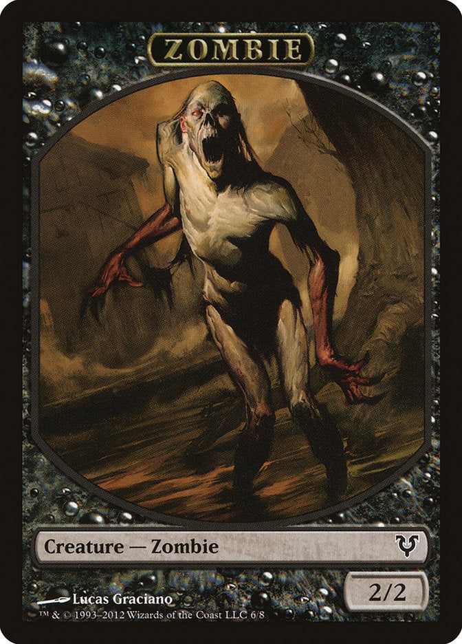 Zombie Token [Avacyn Restored Tokens] | Gear Gaming Fayetteville