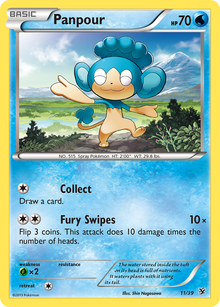 Panpour (11/39) [XY: Kalos Starter Set] | Gear Gaming Fayetteville