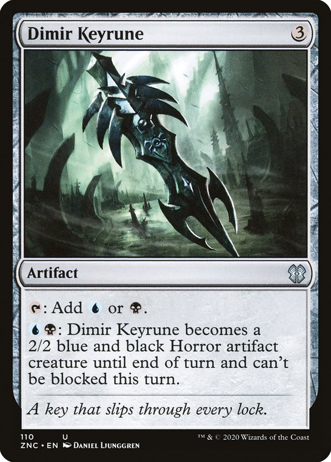 Dimir Keyrune [Zendikar Rising Commander] | Gear Gaming Fayetteville