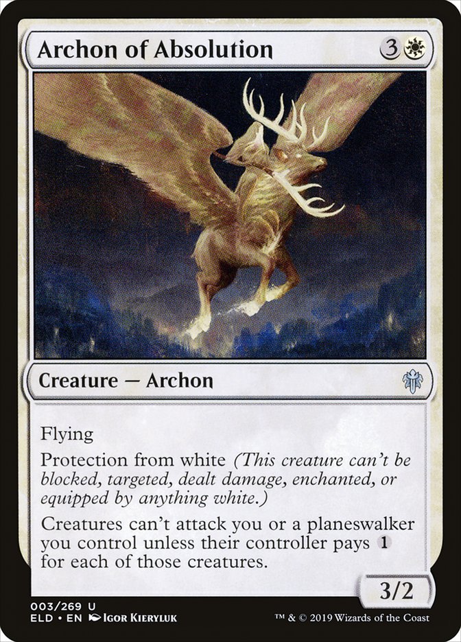 Archon of Absolution [Throne of Eldraine] | Gear Gaming Fayetteville