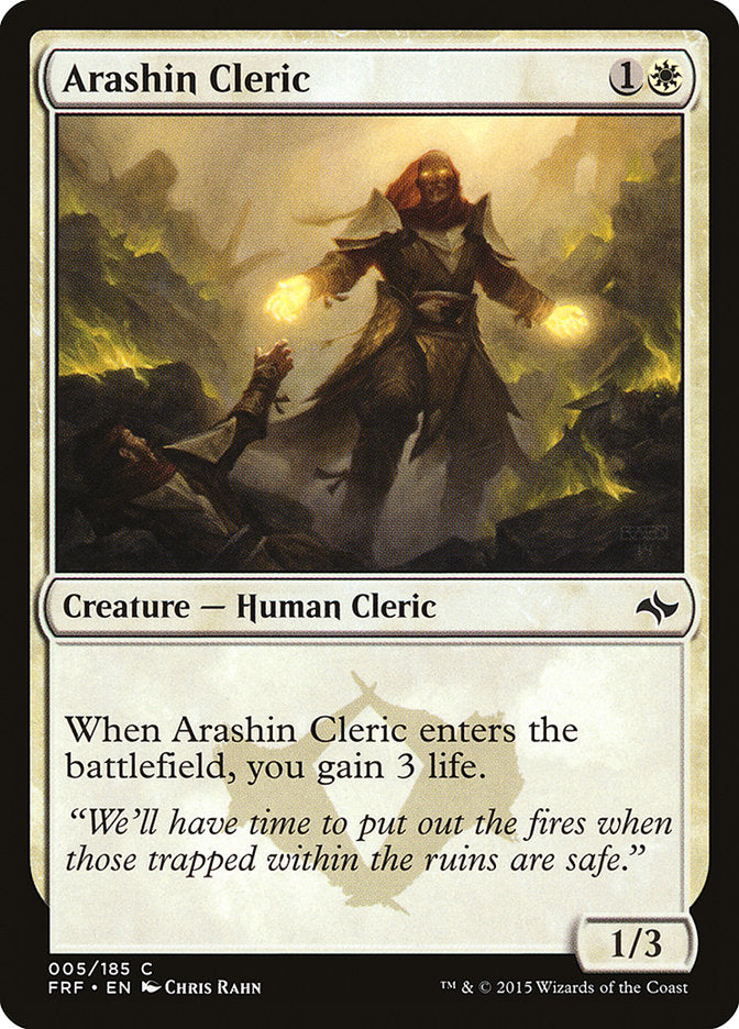 Arashin Cleric [Fate Reforged] | Gear Gaming Fayetteville