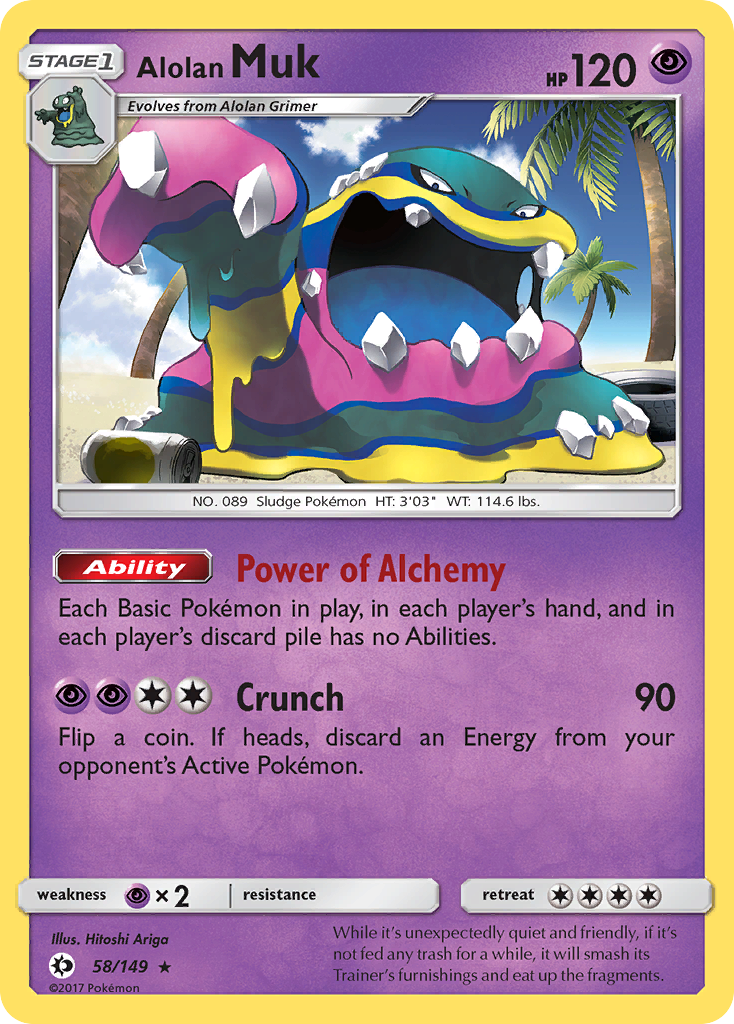 Alolan Muk (58/149) [Sun & Moon: Base Set] | Gear Gaming Fayetteville