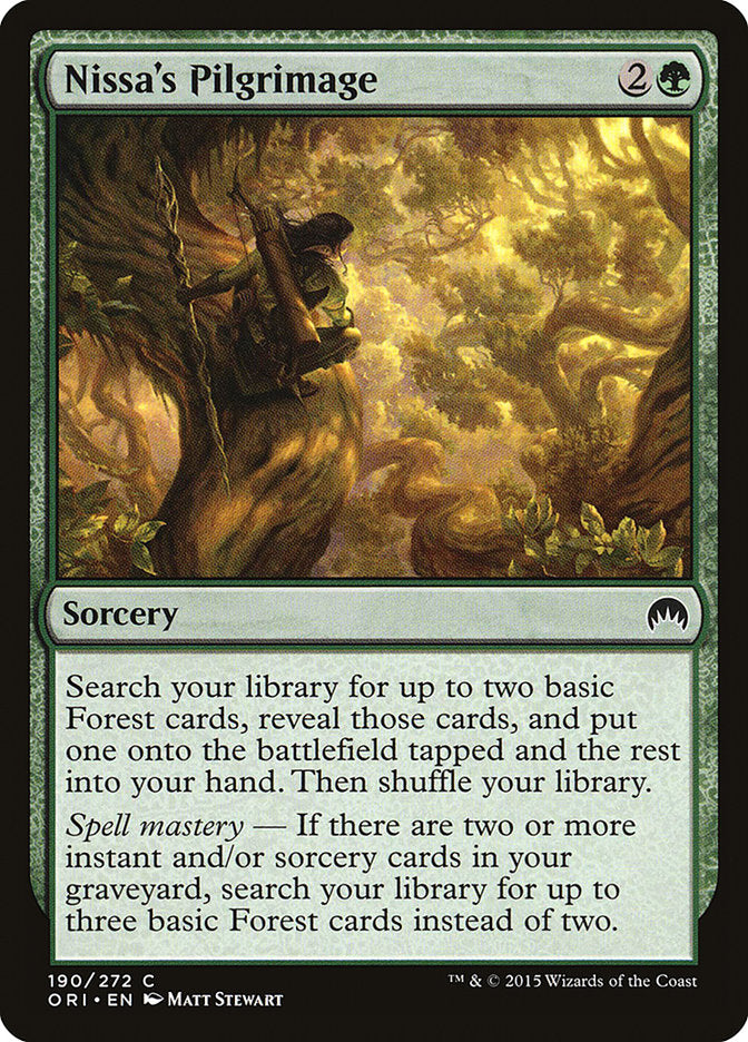 Nissa's Pilgrimage [Magic Origins] | Gear Gaming Fayetteville