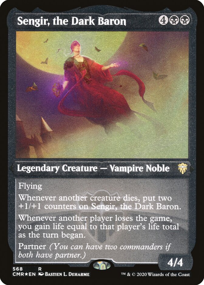 Sengir, the Dark Baron (Etched) [Commander Legends] | Gear Gaming Fayetteville