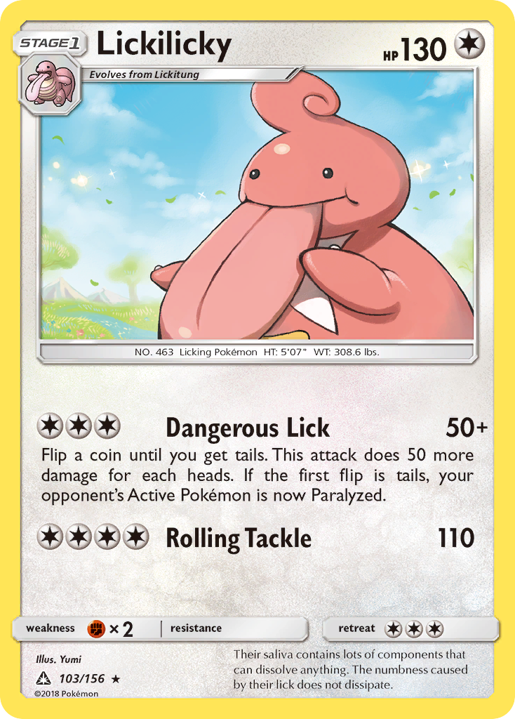 Lickilicky (103/156) [Sun & Moon: Ultra Prism] | Gear Gaming Fayetteville