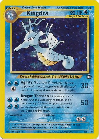 Kingdra (8/111) [Neo Genesis Unlimited] | Gear Gaming Fayetteville