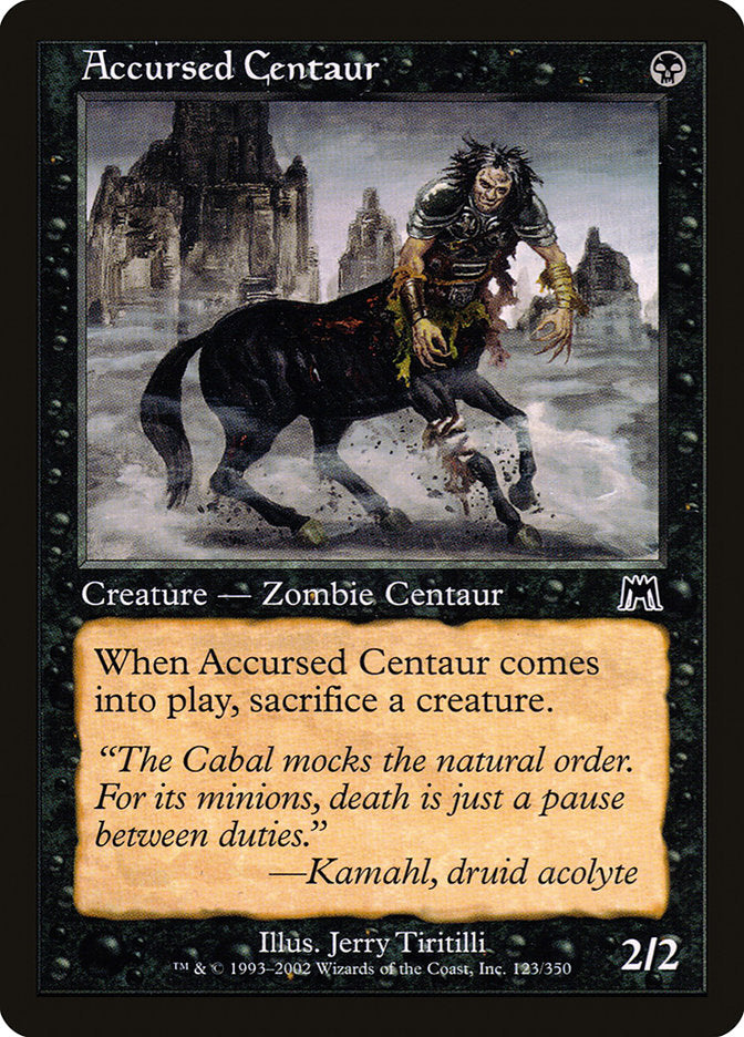 Accursed Centaur [Onslaught] | Gear Gaming Fayetteville